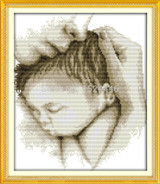 Embrace baby Mother's love Paintings Decor Counted Printed on canvas DMC 14CT 11CT Cross Stitch Needlework Kits Embroidery Sets