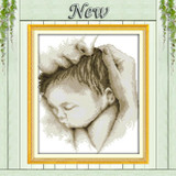 Embrace baby Mother's love Paintings Decor Counted Printed on canvas DMC 14CT 11CT Cross Stitch Needlework Kits Embroidery Sets