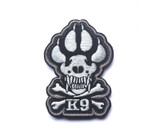 Emboridery Patch K9 ASK TO PET SERVICE DOG Tactical 3D Army Morale Patch Emblem Military Embroidered Patches Badge For Clothing