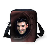 ELVISWORDS Cartoon Elvis Presley Shoulder Bag 3d Singer Character Children Students School Bags Set Kids Satchels Bookbag Gifts