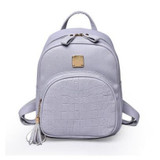 Elvasek 2017 women backpacks fashion ladies travel bags pu leather backpack small style shopping bag student's school backpacks
