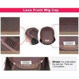 Elva Hair Lace Front Human Hair Wigs Pre Plucked Hairline Water Wave Brazilian Remy Hair Lace Wigs With Baby Hair Natural Color