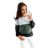 ELSVIOS 2017 Autumn Winter Warm Hoodies Women Sweatshirts Casual Solid Long Sleeve Loose Hoody Tops Pullover Sweatshirts Femme