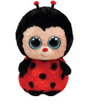 Elsadou Ty Beanie Boos Stuffed &amp; Plush Animals Ladybug Doll Toys For Girls