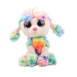 Elsadou Ty Beanie Boos Stuffed &amp; Plush Animals Colorful Poodle Doll Toys For Girls