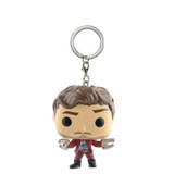 Elsadou Game of Thrones Action Figure Toy Suicide Squad Harley Quinn Joker Harry Potter Series Guardians of the Galaxy Keychain