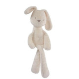 Elsadou Cute Baby Soft Plush Toys White Rabbit Sleeping Mate Bunny Stuffed &amp; Plush Animals