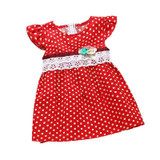 Girls Dress New Dot print Baby Bohemian Beach dresses sleeveless Children's clothing kids vestidos