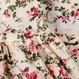 Girls Dress Long Sleeve Lovely Floral Print Long Sleeve Flower Kids Dress Baby Girl Clothes Princess Dresses 2-7Y