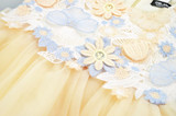 Girls Dress 3D Flower Children Wedding Party Ball Gown Butterfly Baby Girl Prom Dresses Princess Kids Birthday Frocks for Girl