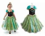 Girls Dress 2017 Summer Baby Princess Dress Elsa Anna Lace Children Clothing Dresses Party Wedding Cosplay Costume Kids Vestidos