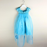 Girls Dress 2017 Summer Baby Princess Dress Elsa Anna Lace Children Clothing Dresses Party Wedding Cosplay Costume Kids Vestidos
