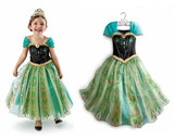Girls Dress 2017 Summer Baby Princess Dress Elsa Anna Lace Children Clothing Dresses Party Wedding Cosplay Costume Kids Vestidos