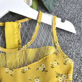 Girls dress + HAT 2 pcs Baby Girl Summer Dress For Kids Girl Outfits Yellow Floral Dress Fashion Sweet Princess kids clothes