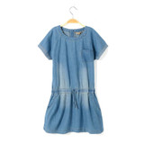girls denim overall summer dress jeans kids summer dresses children sundress suit cotton infant clothing teenager kids fashion