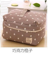 Girls Cute Makeup Bags Portable Women Cotton Organizer Cosmetic Bag Thicken Beauty Pouch Storage Bag Cosmetic Toiletry Bags
