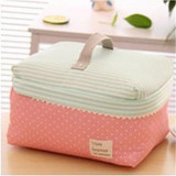 Girls Cute Makeup Bags Portable Women Cotton Organizer Cosmetic Bag Thicken Beauty Pouch Storage Bag Cosmetic Toiletry Bags
