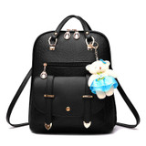 Girls Cute Leather Backpacks Fashion School Bags For Girl Shoulder Bag Summer Candy Colors Backpack