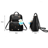Girls Cute Leather Backpacks Fashion School Bags For Girl Shoulder Bag Summer Candy Colors Backpack