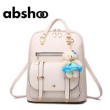 Girls Cute Leather Backpacks Fashion School Bags For Girl Shoulder Bag Summer Candy Colors Backpack