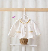 Girls Cotton Jacket Spring and Autumn Baby Long Sleeve Shirt Infant Little Jacket to Match Dress Baby Girls Outerwear Clothes