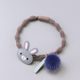 Girls Cute Cartoon Alloy Rabbit Ball Elastic Hair Bands Hair Ornament Hair Ropes Rubber Band Headbands Children Hair Accessories