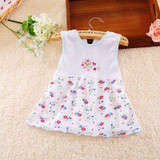 Girls Cute Dress Baby Tank Baby Summer Outerwear Girls Clothes Baby Vest Baby Tops