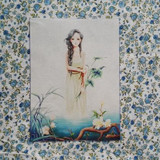 Girls cotton fabric patchwork for diy printing material knitted apparel sewing &amp; fabric scrapbooking textile tissu cloth dolls