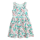 Girls Cotton Dress butterfly 2017 Brand Summer Sleeveless Flower Princess Dress for Kids Girls Dresses