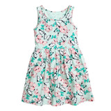 Girls Cotton Dress butterfly 2017 Brand Summer Sleeveless Flower Princess Dress for Kids Girls Dresses