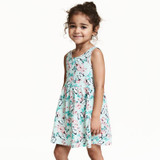 Girls Cotton Dress butterfly 2017 Brand Summer Sleeveless Flower Princess Dress for Kids Girls Dresses