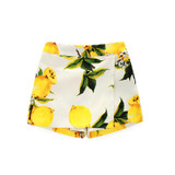 Girls Clothing Set Lemon Printed Brand Shirt + Skirt Suit Girls Clothes Kids children clothing Outfit Spring Summer Clothes Set