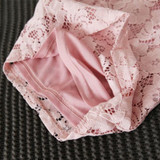 Girls Clothes Set New Fashion Floral Lace Pink T Shirt & Pants Shorts Casual Clothing Suit Baby Girl Outfits Children Clothes