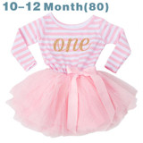 Newborn Baby Girl Clothes Brand 2018 Girl Dress Kids Dresses For Toddler Girl 1 Year Birthday Party Wear Children Girl Clothing