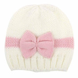 Newborn Baby Girl Boy Infant Toddler Knitting Wool Crochet Hat Soft Hat Cap Baby Winter Hats knitting bowknot Hat #46*