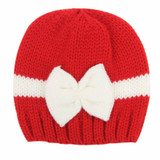 Newborn Baby Girl Boy Infant Toddler Knitting Wool Crochet Hat Soft Hat Cap Baby Winter Hats knitting bowknot Hat #46*