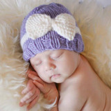 Newborn Baby Girl Boy Infant Toddler Knitting Wool Crochet Hat Soft Hat Cap Baby Winter Hats knitting bowknot Hat #46*