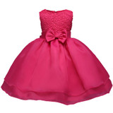 Newborn Baby Girl 1 2 Years Birthday Dress For Girls Summer Frocks Infant Lace Christening Gowns Kids Party Dresses Girl Clothes