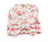 Newborn Baby Floral Hat Big Bow Baby Hat Organic Cotton Spring Autumn Hat Newborn Hospital Hat Baby Infant Gift