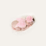 Newborn Baby Flower Headband+Wing Prop Outfits Costume Photo Photography Set