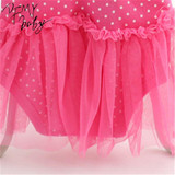 NewBorn Baby Dress Summer Cotton Exquisite Bow Baby Rompers Lovely girls Kids Infant Clothes Lace Baby Girls Jumpsuit