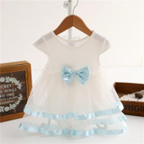 NewBorn Baby Dress Summer Cotton Bow Baby Rompers For girls Summer Kids Infant Clothes Baby Girls Jumpsuit Girls Dress