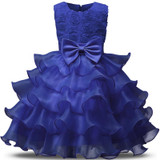 Newborn Baby Dress Kids Party Wear Princess Costume For Girl Tutu Bebes Infant 1 2 Year Birthday Dresses Girl Summer Red Clothes