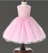 Newborn Baby Dress Kids Party Princess Costume For Girl Tutu Bebes Infant 0-2 Year Birthday Dresses Girl Summer Pink Clothes