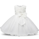 Newborn Baby Dress Kids Party Wear Princess Costume For Girl Tutu Bebes Infant 1 2 Year Birthday Dresses Girl Summer Clothes