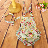newborn baby clothes Rompers Cotton Ruffle baby girl romper Summer Style newborn clothing Photo Props With Headband