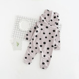 Newborn Baby Clothes Hooded Baby Rompers Long Sleeve Baby Girls Clothing Fall Baby Boy Jumpsuits Roupas Bebes Infant Costume