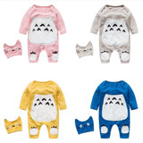 Newborn Baby Clothes Cartoon Baby Rompers Long Sleeve Baby Girls Clothing Toddler Jumpsuits Roupas Bebes Infant Costume