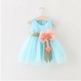 Newborn baby Candy color party dress disfraces infantiles princesa Baby girls clothes disfraz infantil wedding dress