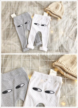 Newborn Baby Boys Girls Pants 2017 Spring Autumn Solid Casual Striped Middle Elastic Waist Pants Baby Boys Girls Trousers 4p060